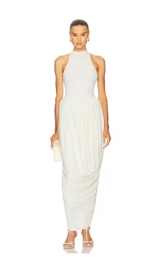 The Duchess Jersey Dress in Ivory | Revolve Clothing (Global)
