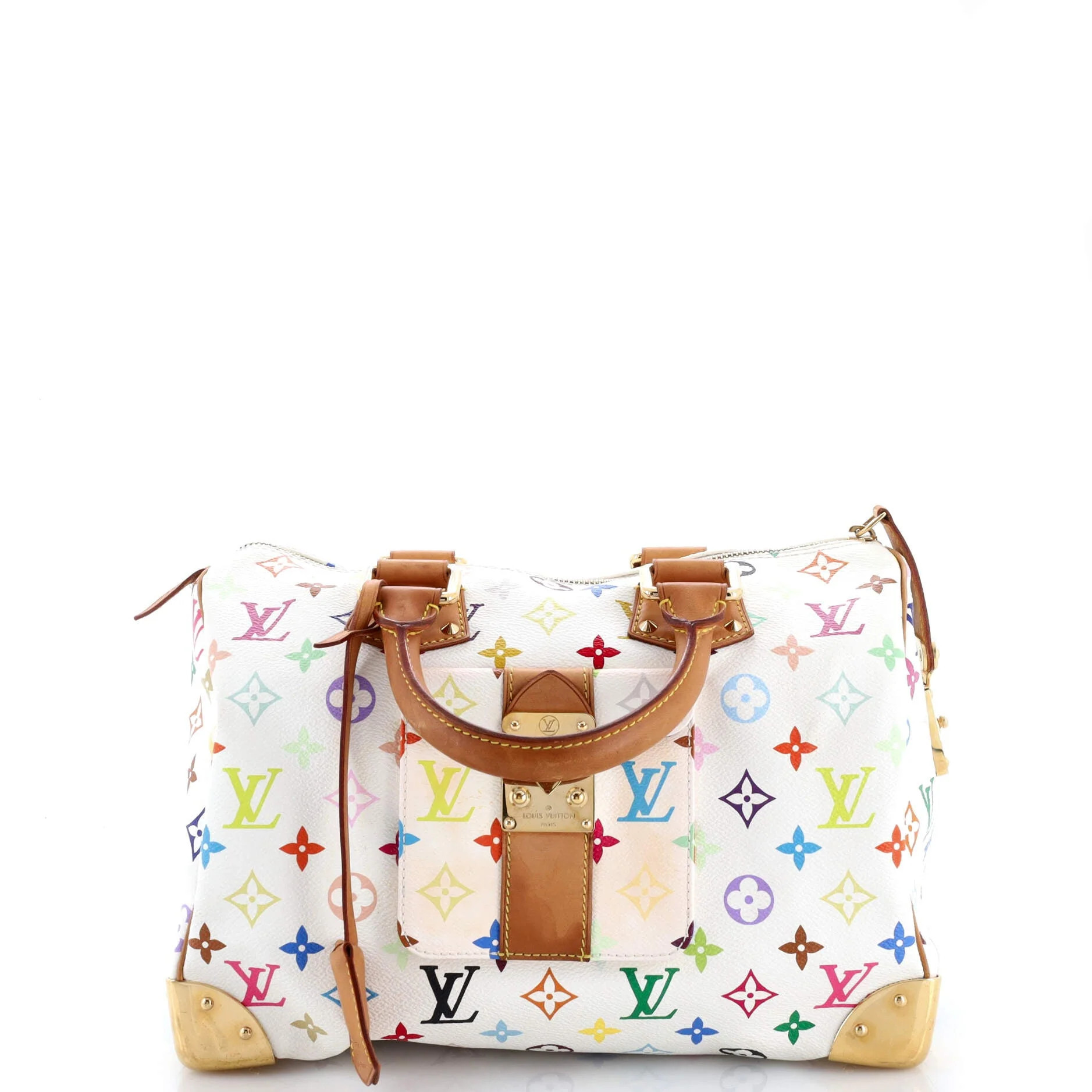 Pre-Loved Louis Vuitton Speedy Handbag Monogram Multicolor 30 | Zulily