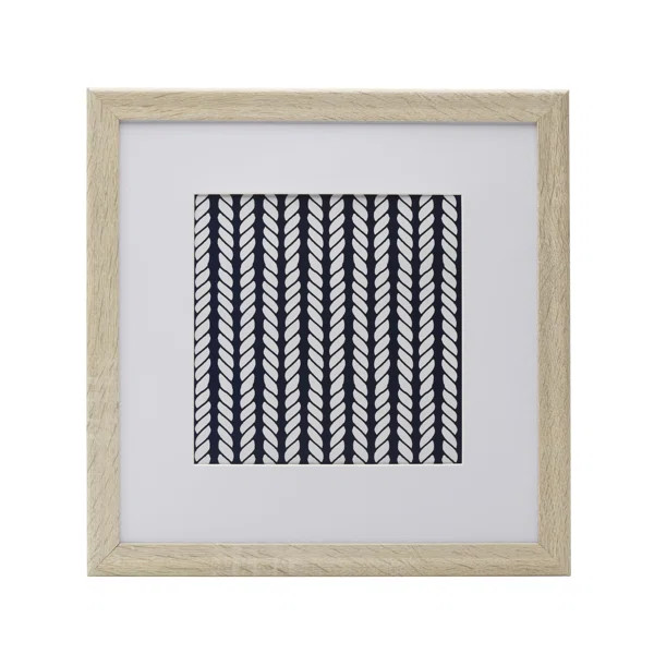 Melannco 9 Pieces 12.8 x 12.8 Inch Beige Wood Photo Frames to Hold 12x12 Photo Without Mat | Wayfair North America