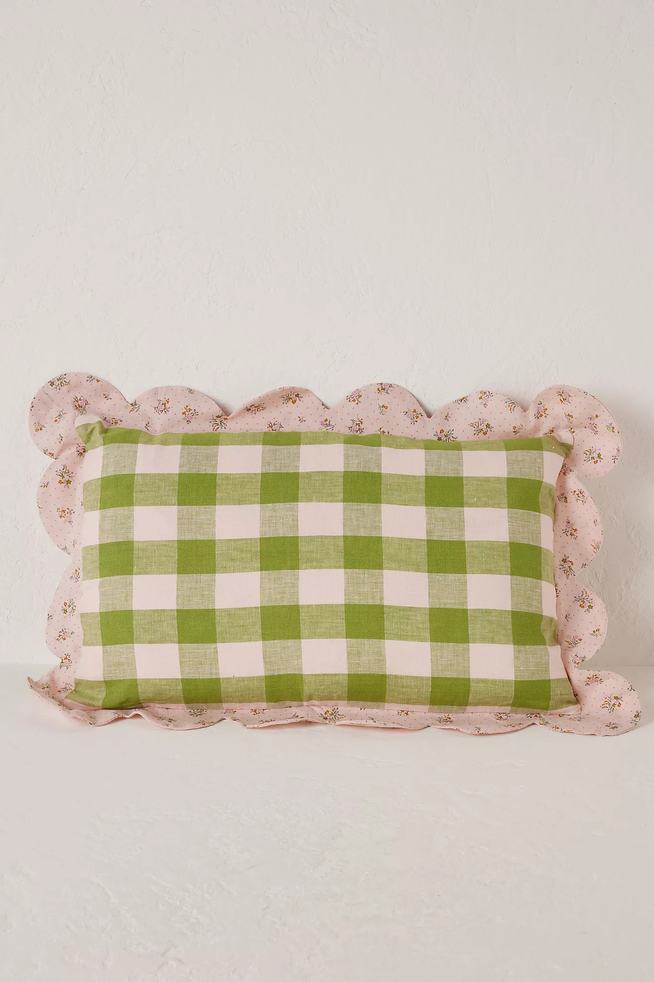Projektityyny Ruiskaunokki Gingham Cushion | Anthropologie (UK)