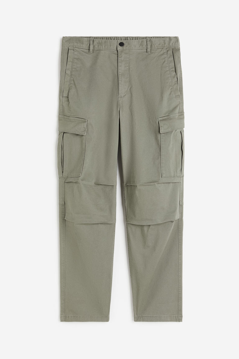 H & M - Regular Fit Cargo Pants - Green | H&M (US + CA)