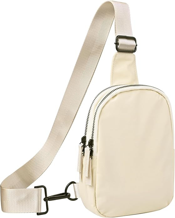 COZYOFFI Sling Bag for Women Men Small Waterproof Crossbody Chest Bag | Amazon (US)