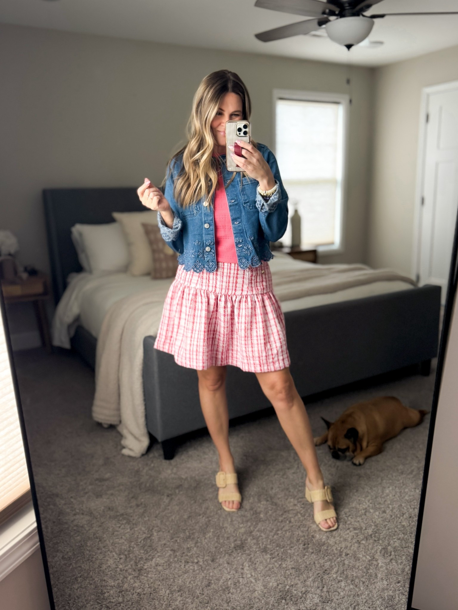 I just can’t even believe this outfit from Walmart. There is so much you can do with it and now comes in the matching tweed vest. I’m also obsessed with the jean jacket! I’m wearing a small in the jacket, 4 in skirt and small in the top. 

#LTKSeasonal #LTKOver40 #LTKootd