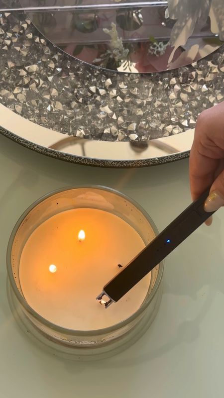 Just got my hands on this amazing Electric Candle Lighter 🔥 Say goodbye to traditional lighters and hello to this windproof, plasma arc lighter ✨ #electriclighter #plasmaarclighter #windprooflighter #candlelighter #techgadgets #firefree #sustainability #ecofriendlyliving #tiktokfinds
On huge sale now at Amazon 

#LTKSaleAlert