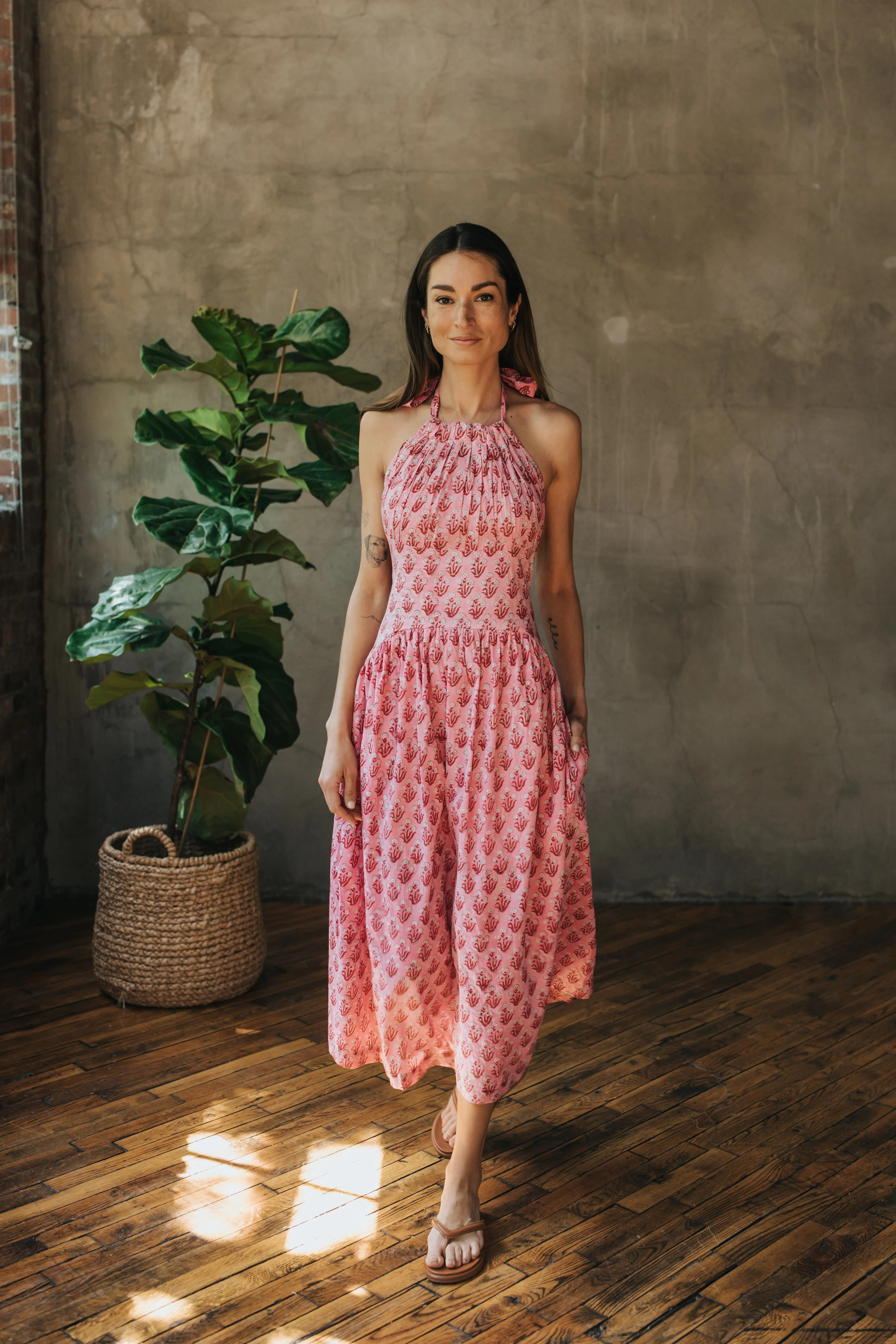 Daphne Dress - Blush Garden | Mod’s Mahal