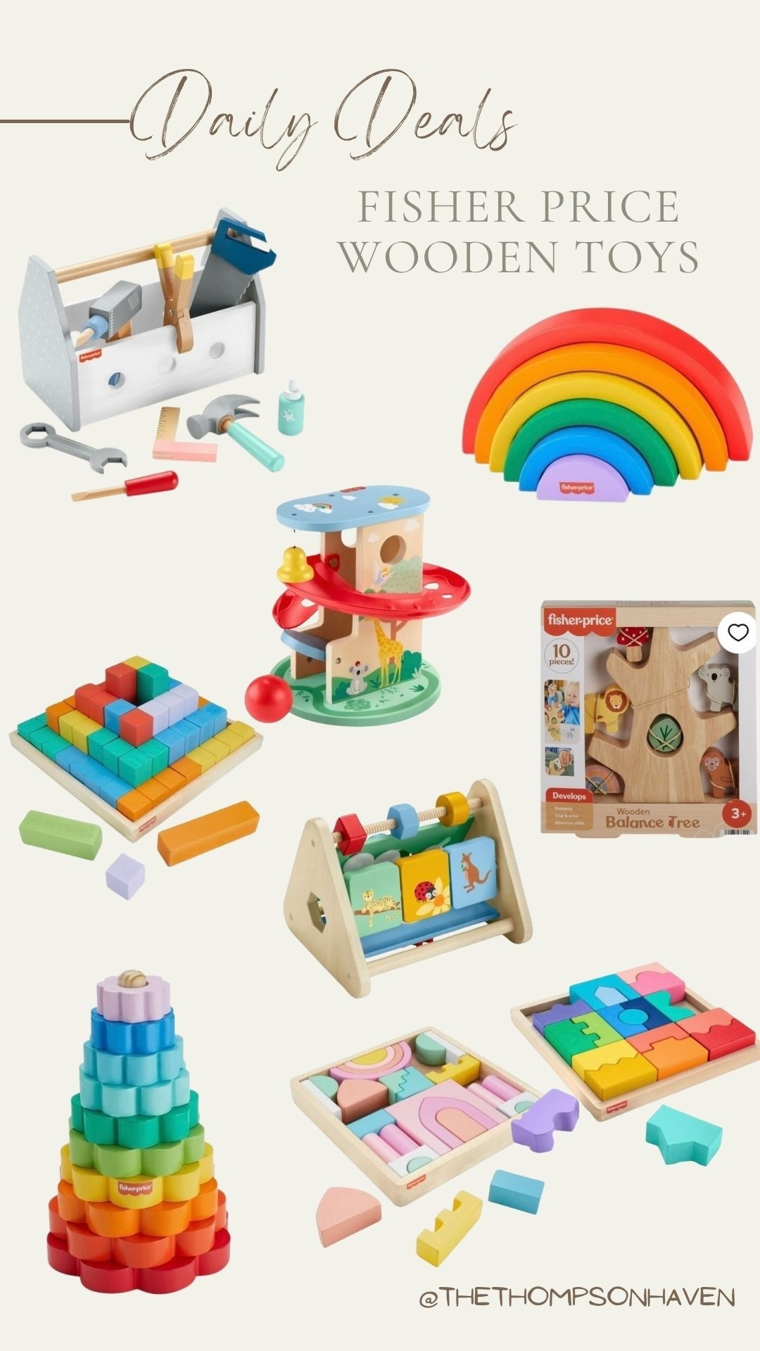 Walmart Sale! New wooden toy collection from fisher price 

#LTKkids #LTKbaby #LTKcanada
