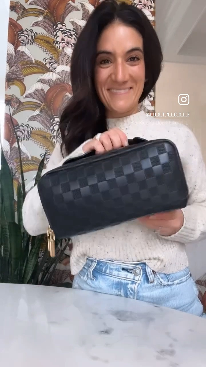 Let’s talk packing! Anyone else guilty of using Ziplocs for toiletry bags?! 🫣  It was time to elevate my travel game and this makeup bag from #amazon has done just that! It comes in 7 different colors and sits at a $21 price point — I’ve definitely spent over $20 in Ziplocs for travel, so this was a no-brainer upgrade! 

#travelbag #travelaccessories

#LTKfindsunder50 #LTKitbag #LTKtravel