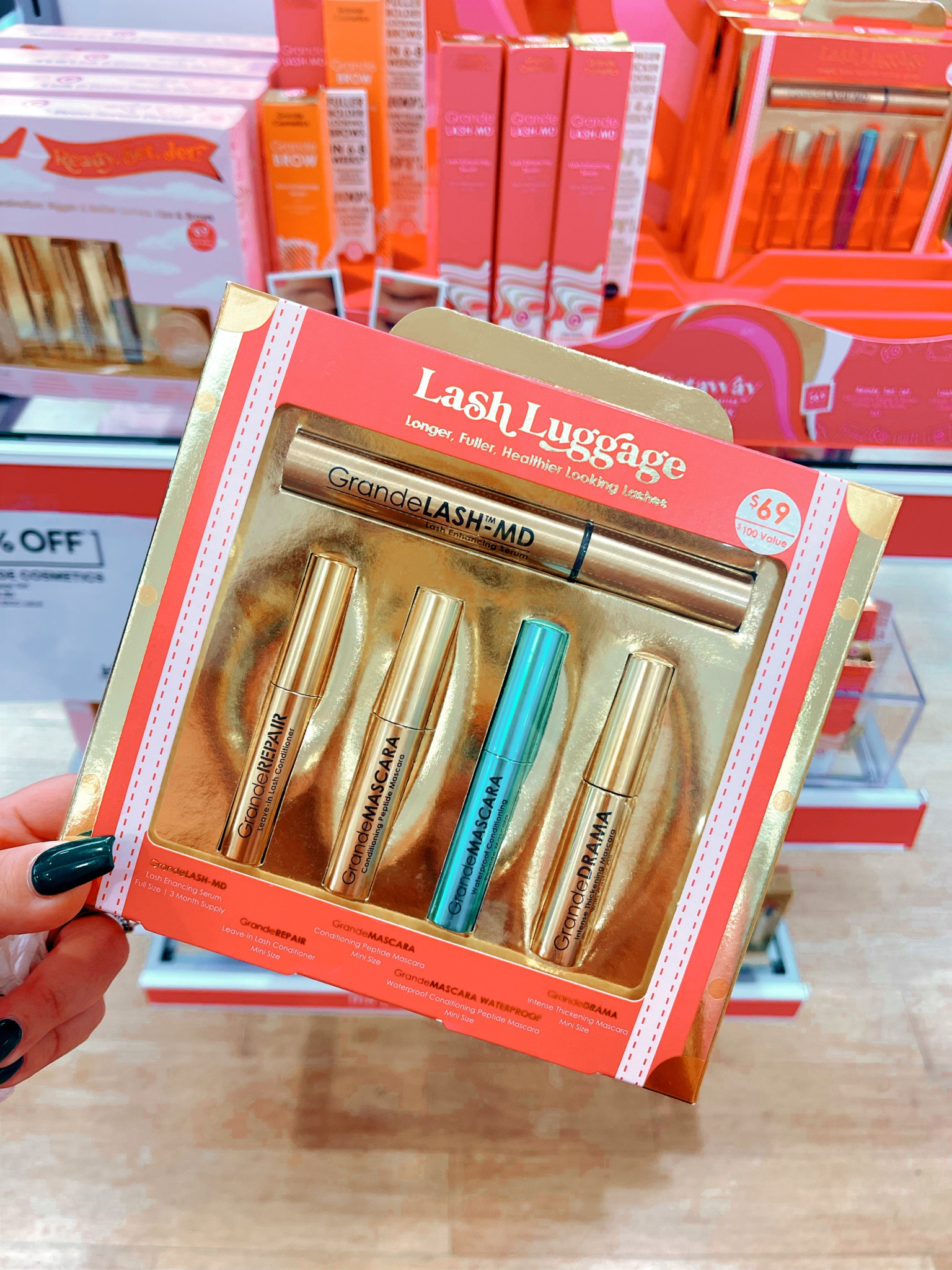 Grande Cosmetics SALE ALERT 🤩 This value set which comes with a full size Grande Lash is normally $69 ($100 value) … it is currently on SALE at Ulta for $48.30!!! 

This gift is the perfect value set for any beauty lover or a phenomenal stocking stuffer! 🙌🏻

#LTKGiftGuide #LTKHoliday #LTKsalealert