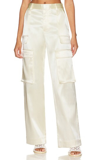 Relaxed Straight Cargo in Bone | Revolve Clothing (Global)
