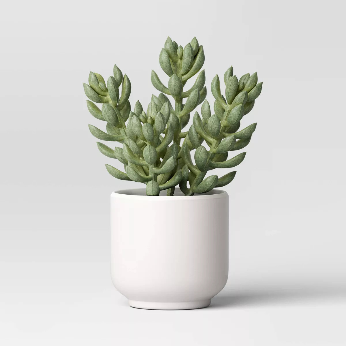 Artificial Succulent Plant - Threshold™: Indoor Greenery, Faux Succulent in Melamine Pot | Target