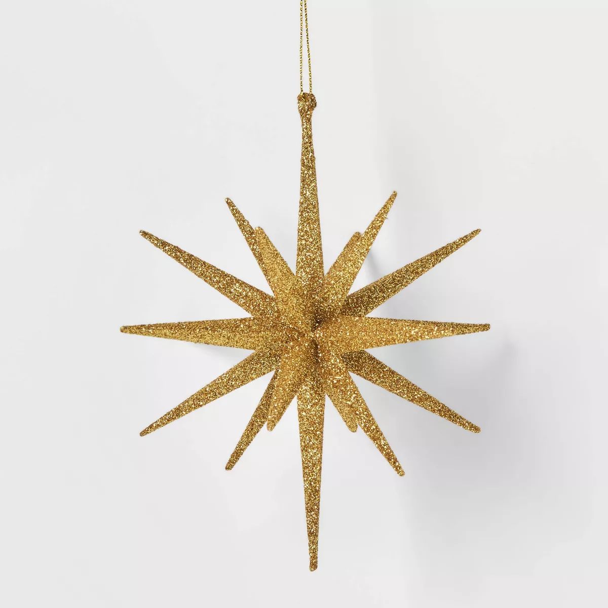 Plastic Spike Starburst Christmas Tree Ornament Gold - Wondershop™ | Target