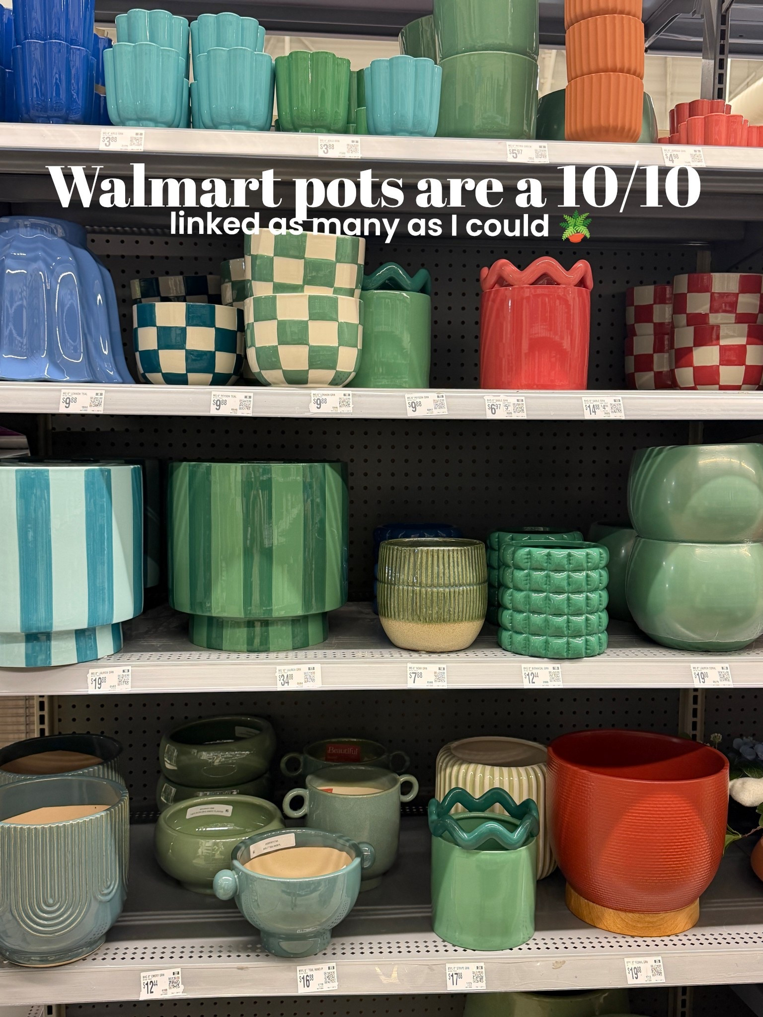 Walmart plant pots are a 10/10 🫶🏼🪴👏🏼



#LTKHome #LTKSeasonal #LTKSpringSale