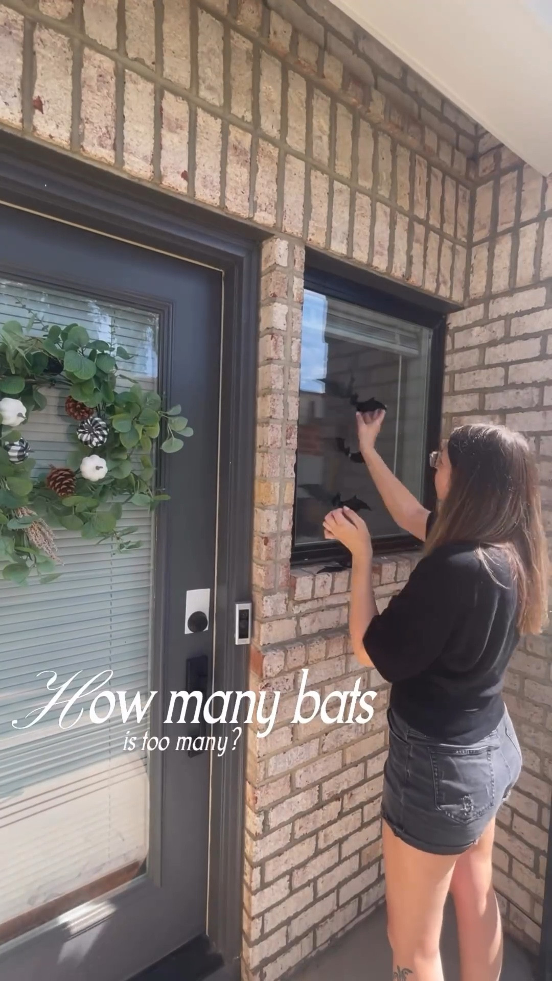 How many bats is too many? 👀🦇

From the window to the wal…kway and even the guest bath mirror 💃🏻

I think it’s safe to say spooky season has officially landed at our house. 👻

These affordable Amazon bats are such an easy way to add Halloween charm to your home — renter-friendly and reusable too! 🏠✨

🕸️ Comment BAT and I’ll send you the link & coupon for 40% off!

#fallhomedecor #halloweendecor #amazonhomefinds #spookyseason #budgetfriendlydecor