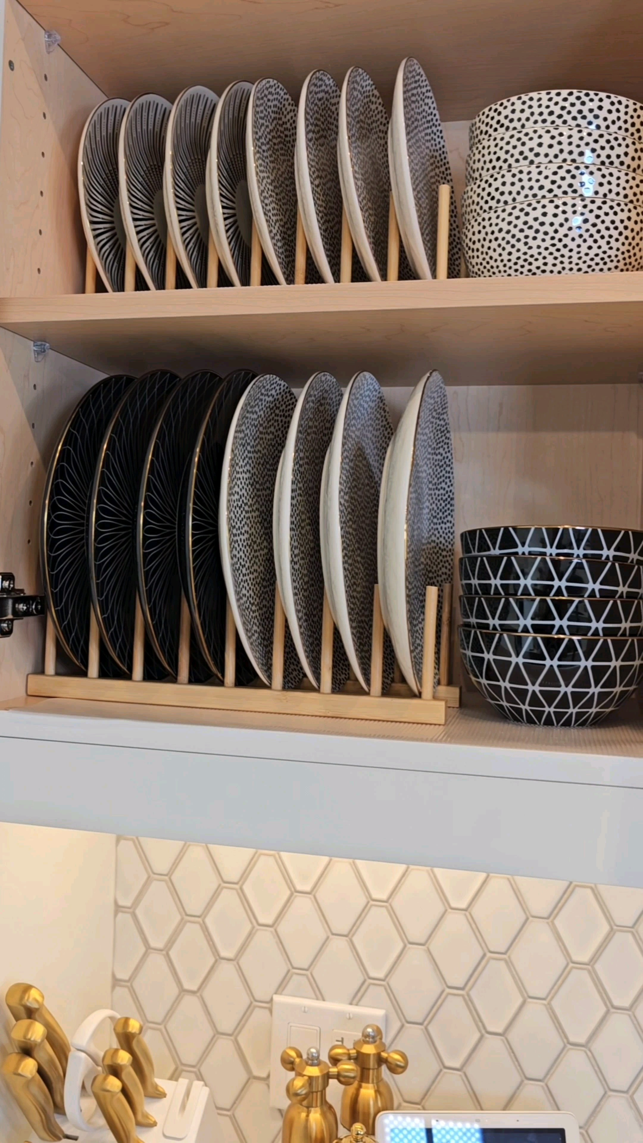 Plate organizers! Cabinet organizers.

#LTKHome #LTKFindsUnder50 #LTKSaleAlert