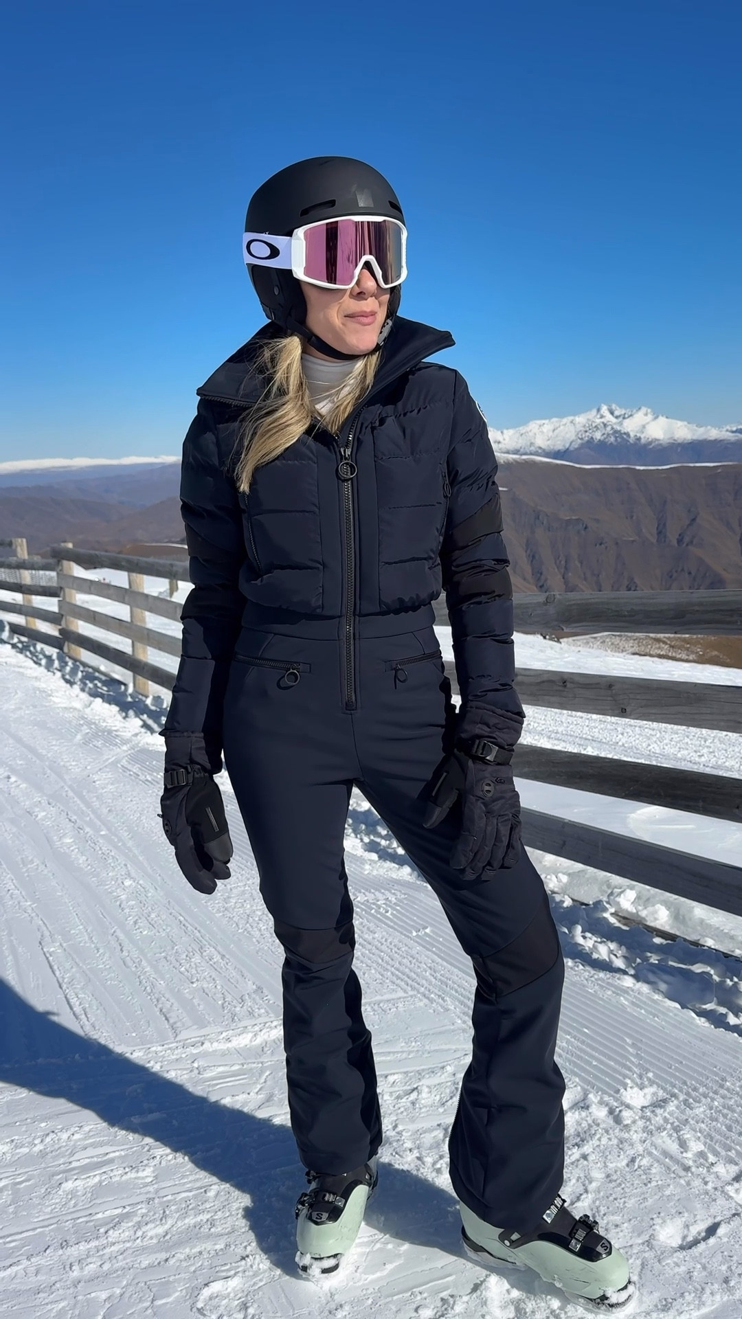 Ready to ski in the slopes here in New Zealand!

Ski suit Fusalp size 38
Long sleeve turtle neck top Heattech Uniqlo
Snow goggles and helmet Oakley


#LTKtravel #LTKstyletip #LTKnewzealand