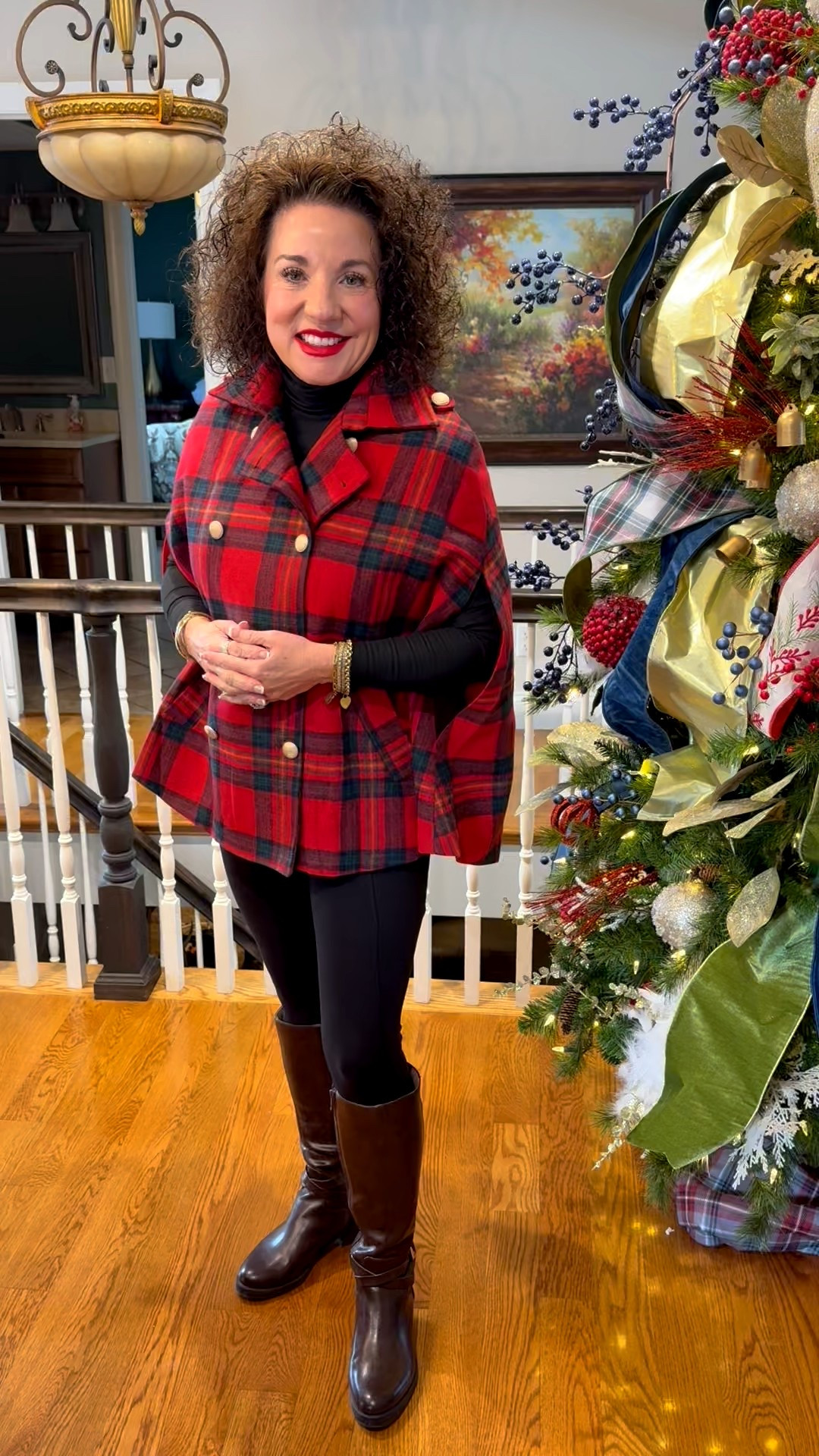 OOTD: A chic cape is always the answer when you want to stay warm… but not too warm while going in and out of homes all day. Cozy, classic, and effortlessly elegant — truly a winter wardrobe must-have.”

#winterootd #winterfashionstyle #cozychicoutfit #elegantlivingstyle #midwestfashion

#LTKHoliday #LTKFindsUnder100 #LTKBeauty
