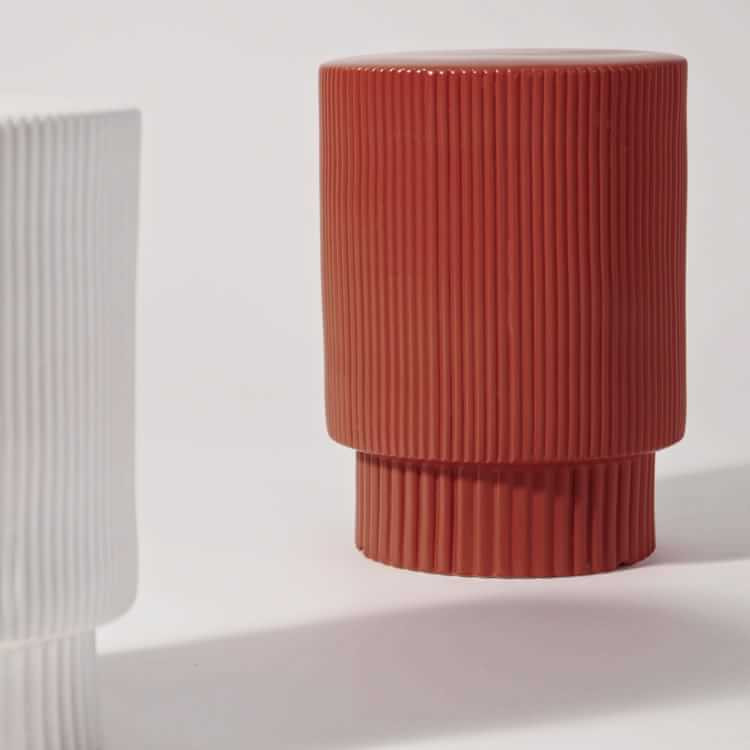 Fluted Side Table (13"–16") | West Elm (US)