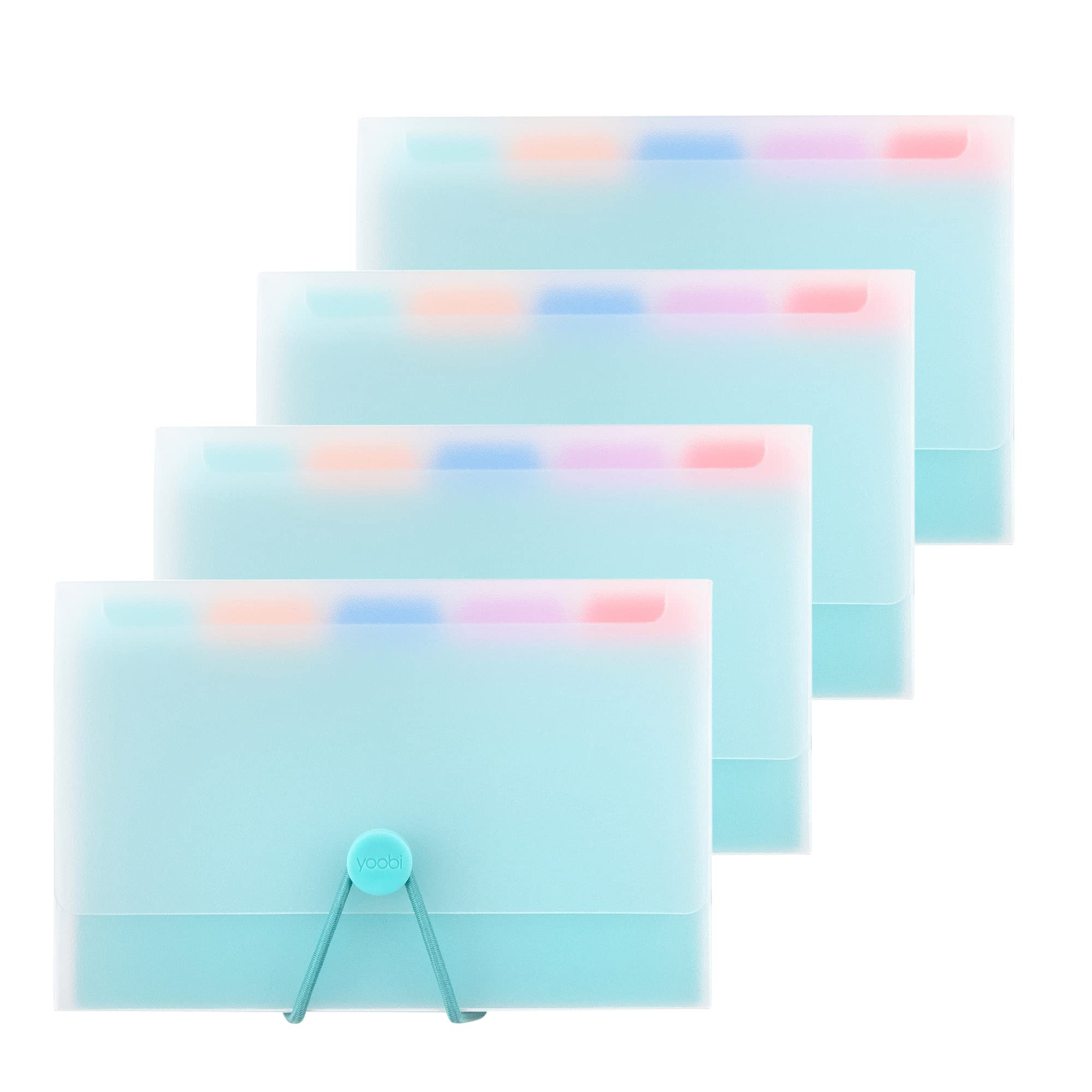 Yoobi Index Legal Dividers Card Holder Set 3x5 – Pack of 4 with Storage Cases & Tab Dividers ... | Amazon (US)
