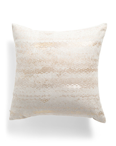 22x22 Chateau Metallic Printed Pillow | Home | Marshalls | Marshalls
