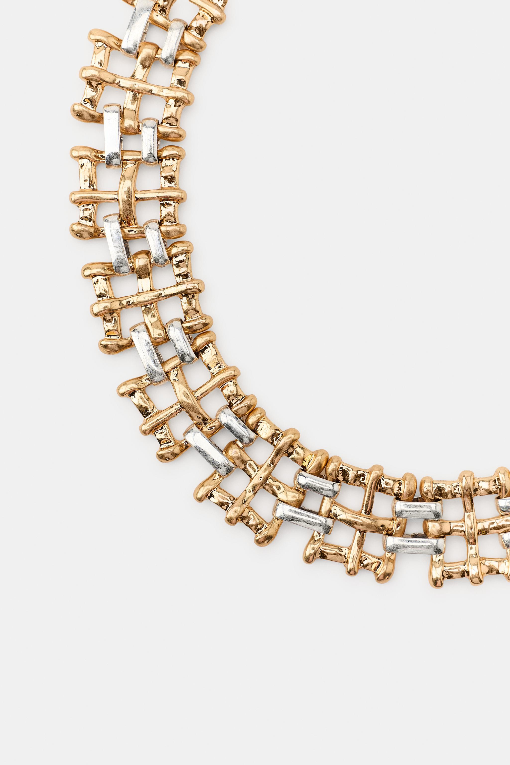 COMBINED CHAIN NECKLACE | Zara US