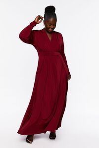 Plus Size M-Slit Maxi Dress | Forever 21 (US)