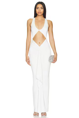 superdown Amai Maxi Dress in White from Revolve.com | Revolve Clothing (Global)