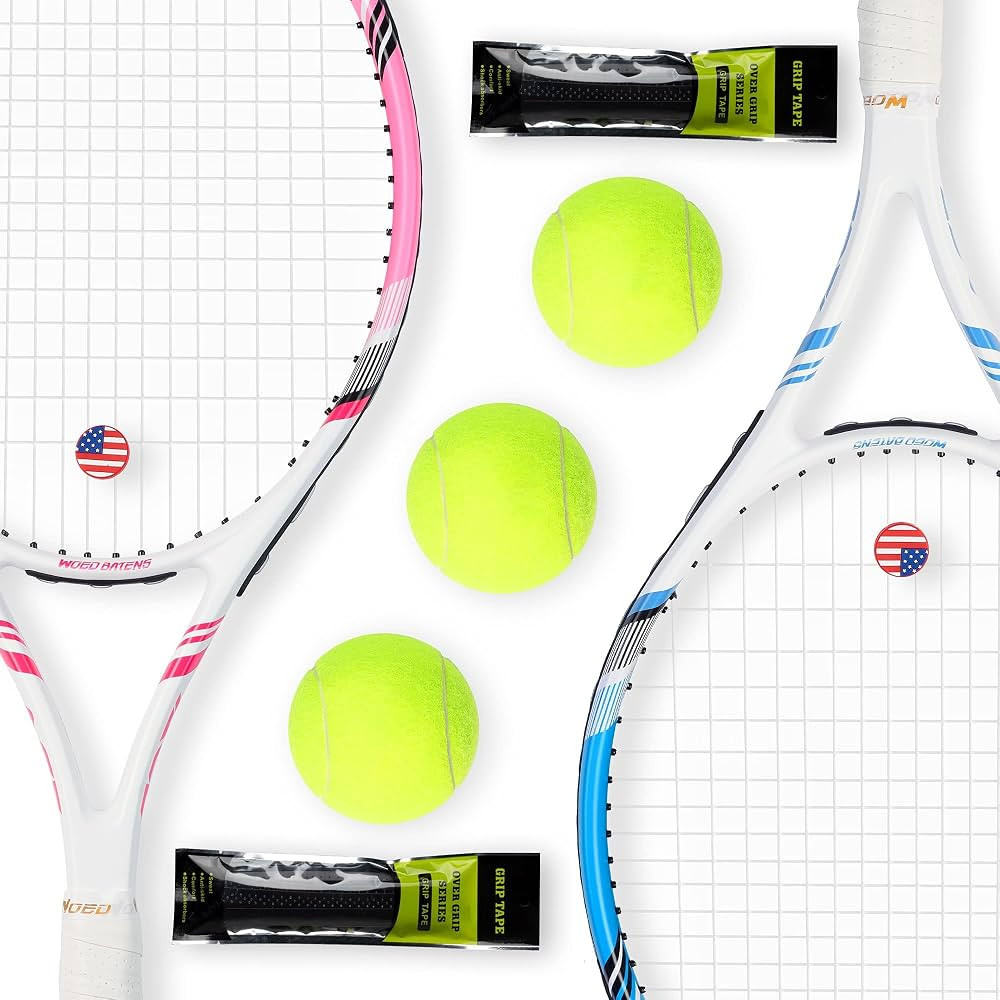 Pro Tennis Racket for Adults, 2 Player 27 inch Speed Tennis Racquet Acceptable for Beginner and P... | Amazon (US)