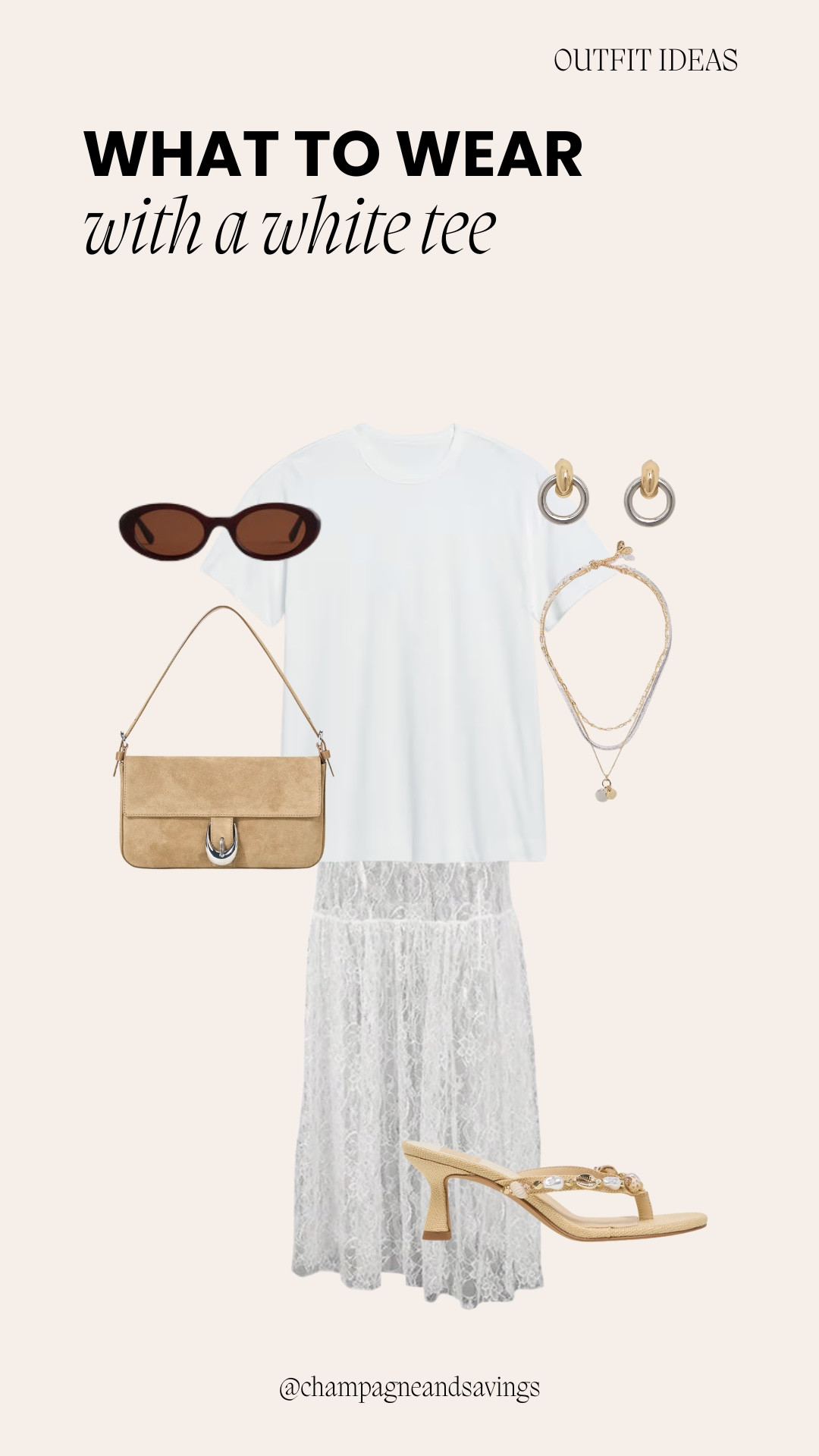White tee outfit 

#LTKootd