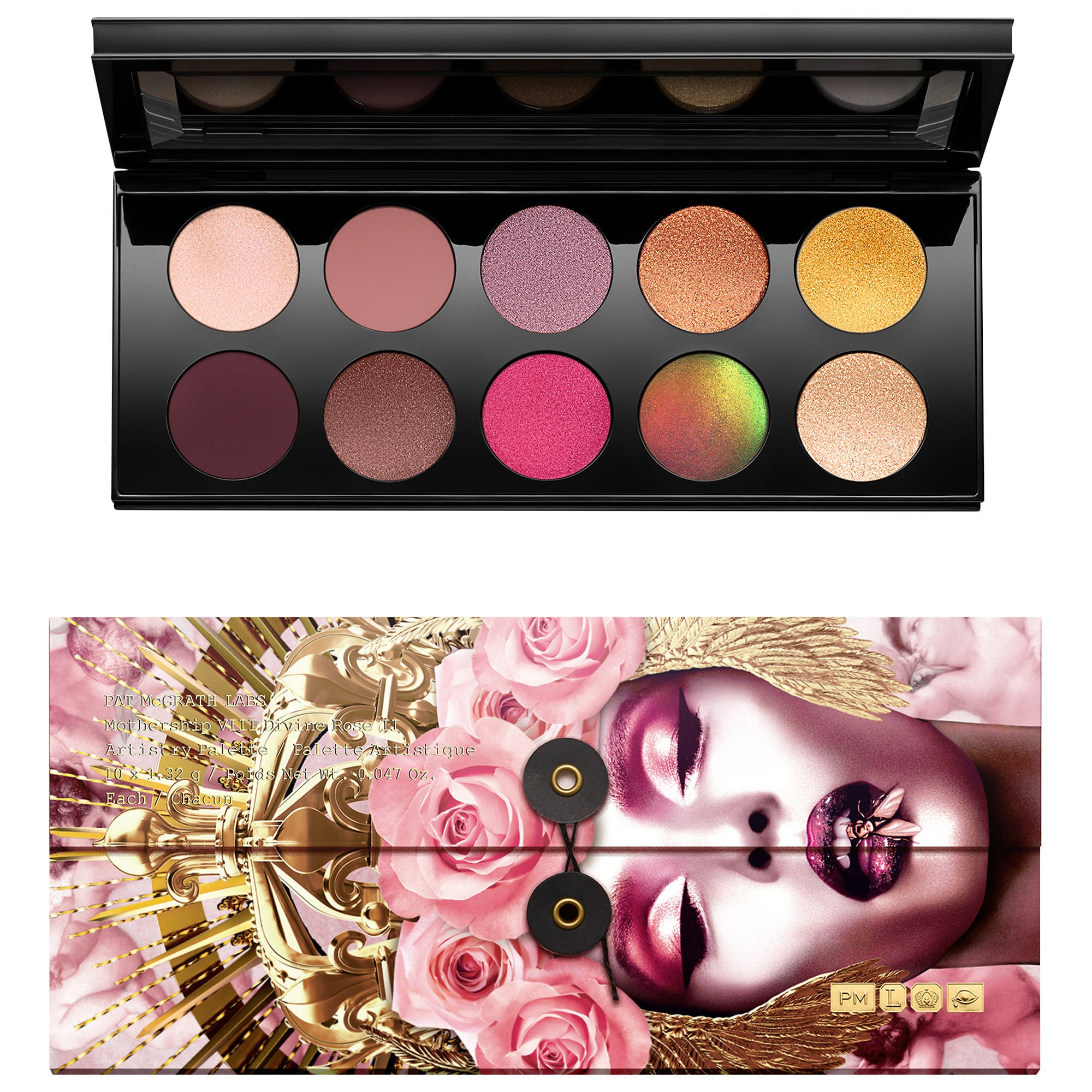 PAT McGRATH LABS Mothership VIII Artistry Eyeshadow Palette - Divine Rose II Collection 10 x 0.047 o | Sephora (US)