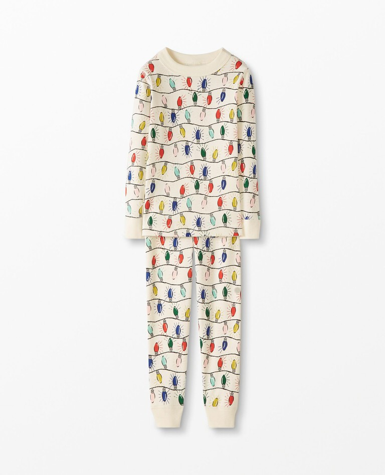 Holiday Print Long John Pajama Set | Hanna Andersson