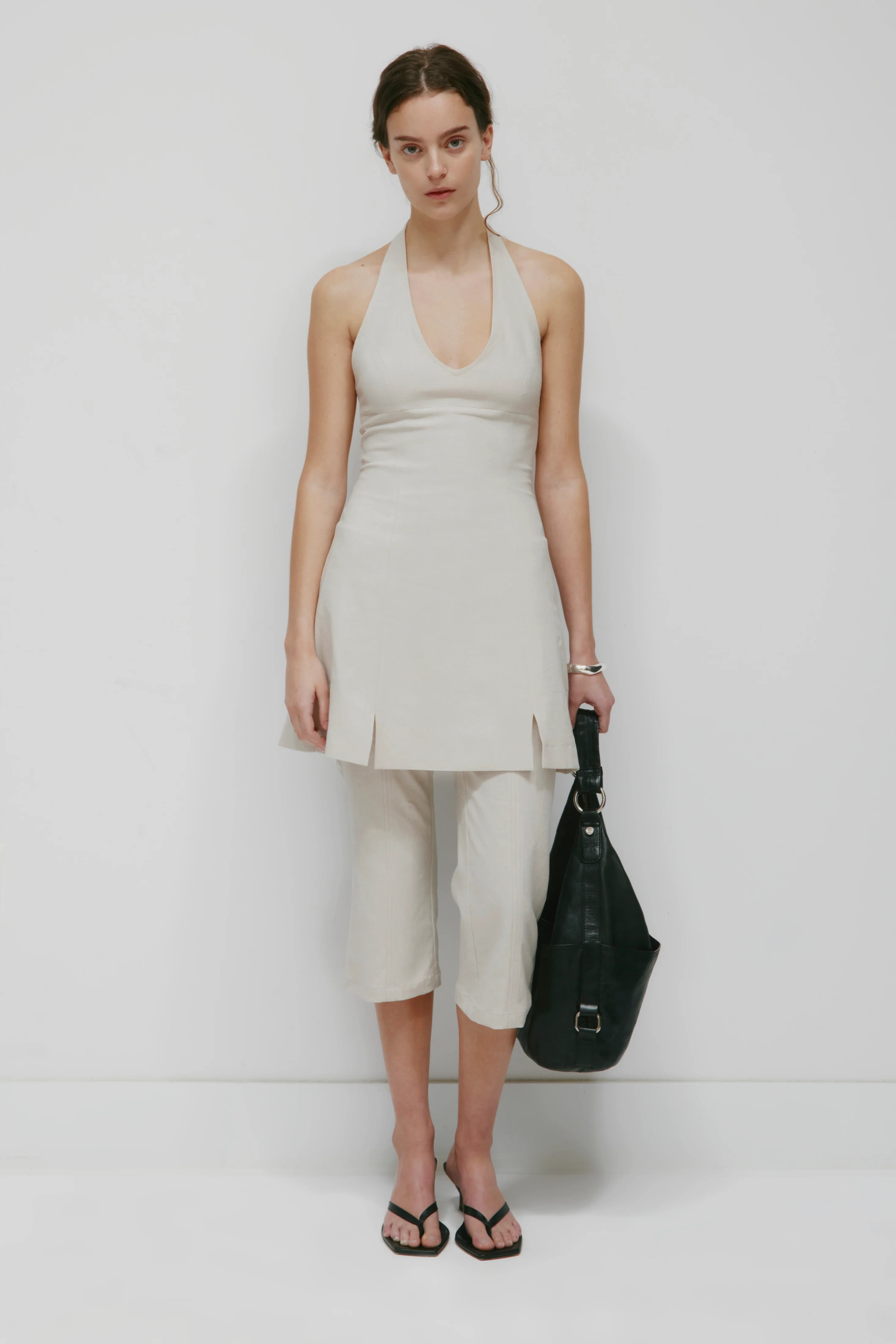 Women's Linen Halter Dress | Kotn | Kotn