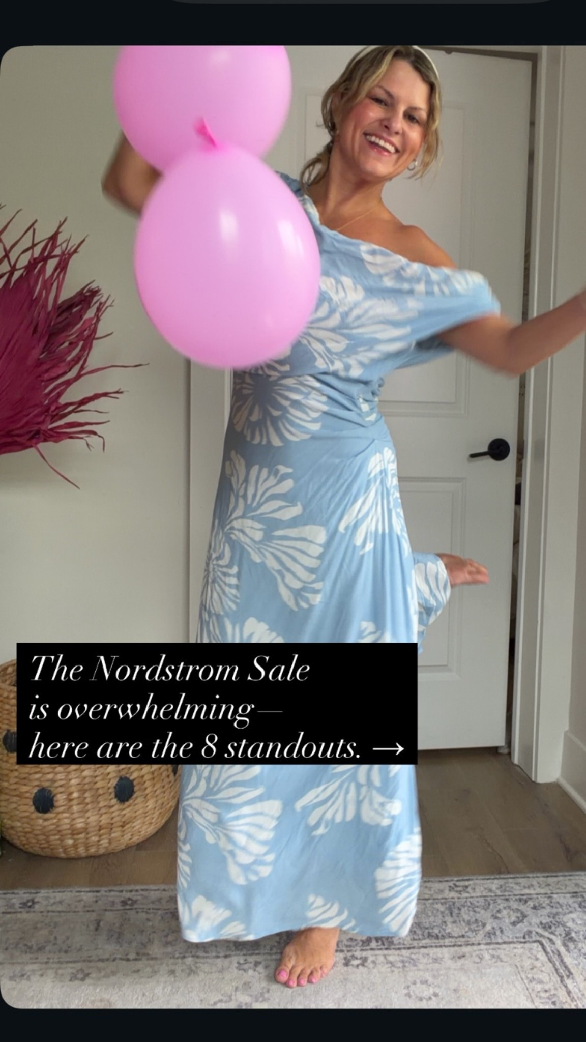 “My Nordstrom Sale edit: 8 pieces, no noise. Linked in my LTK 🤍”