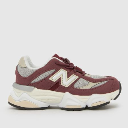 Kids Toddler Burgundy New Balance 9060 Trainers | schuh | Schuh