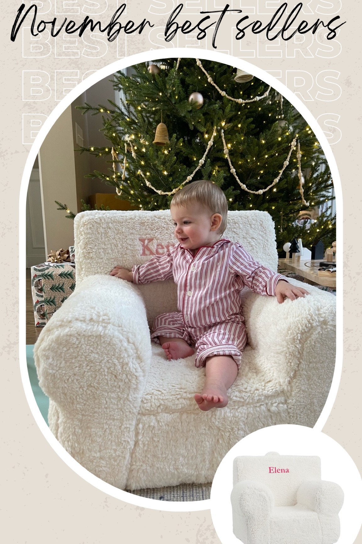 The perfect Christmas gifts for babies and toddlers- The anywhere chair from Pottery Barn kids! Both girls love ours! 
Gift guide, toddler gifts, baby gifts, personalized chair 

#LTKkids #LTKGiftGuide #LTKHoliday