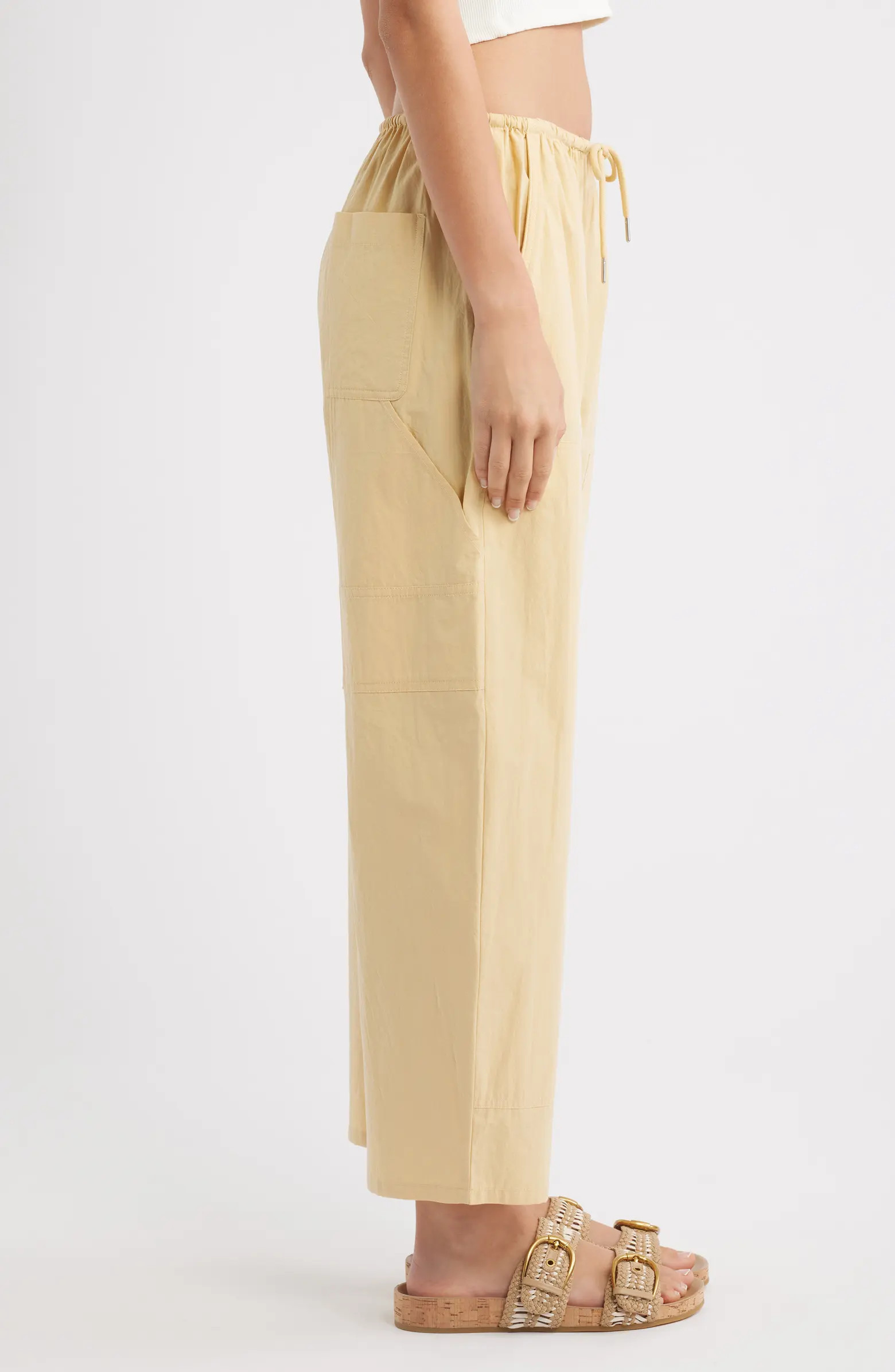 Pistola Theo Cotton Drawstring Pants | Nordstrom | Nordstrom