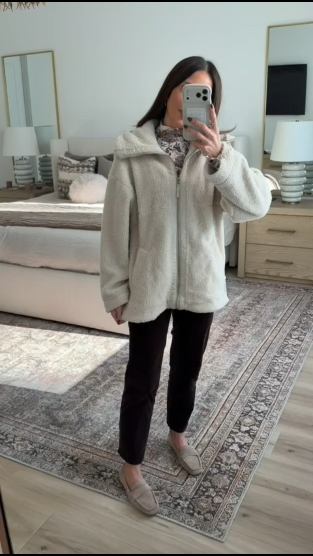 Varley inspired jacket, target finds, fall jacket, sherpa jacket, fleece jacket, annabrstyle.

#LTKFindsUnder50 #LTKFindsUnder100 #LTKOver40