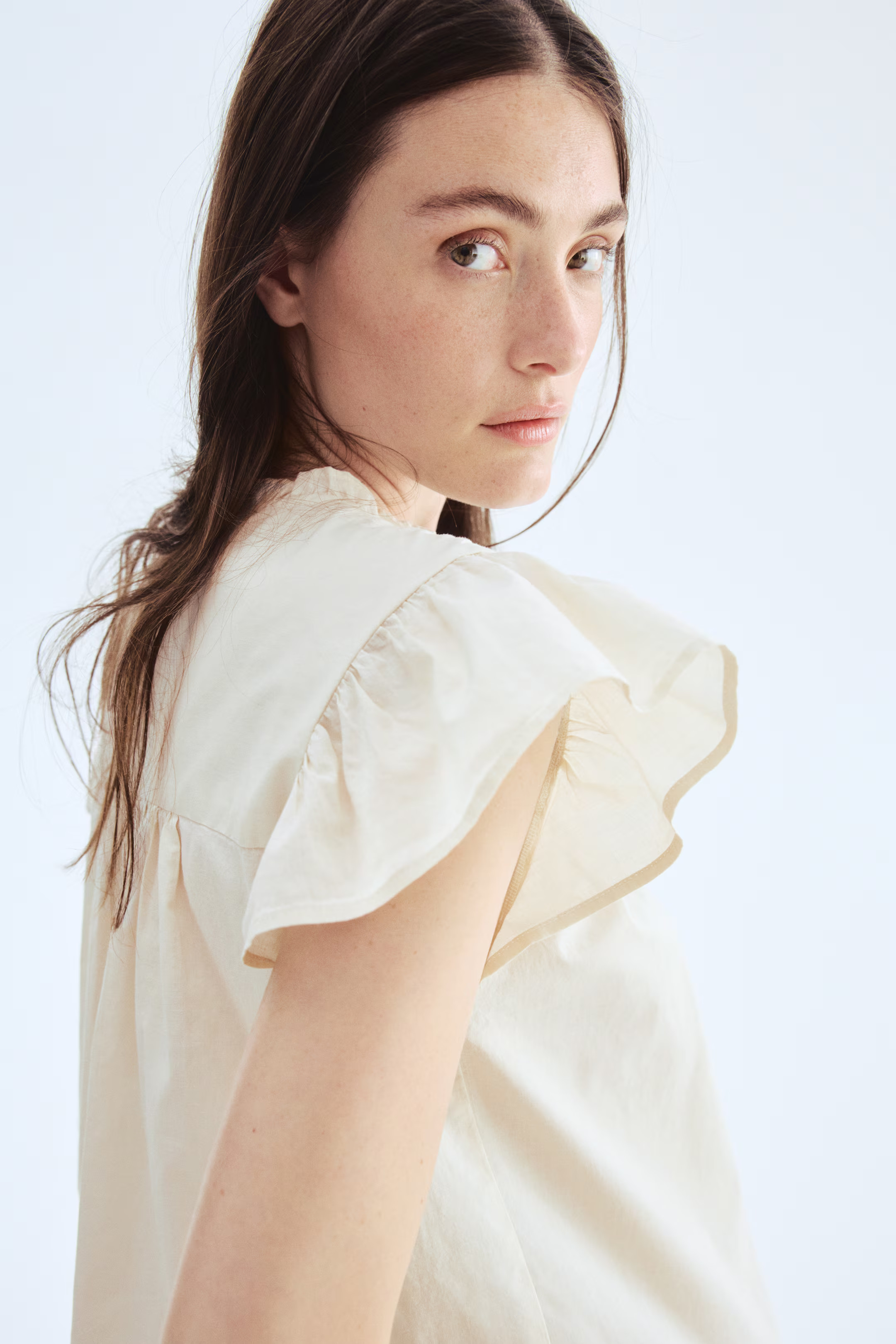 Blouse met borduursel | H&M (DE, AT, CH, NL, FI)