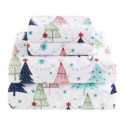 White Pine Twin Sheet Set - Levtex - Merry & Bright | Target