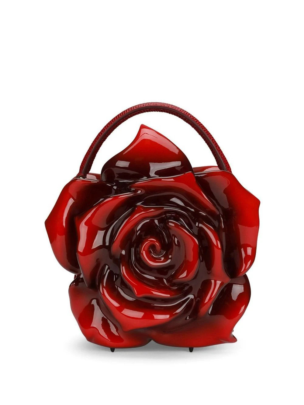 Dolce & Gabbana Dolce Box resin rose-motif tote bag - Red | Farfetch Global