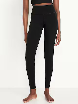 High-Waisted StudioSmooth Full-Length Leggings | Old Navy (US)