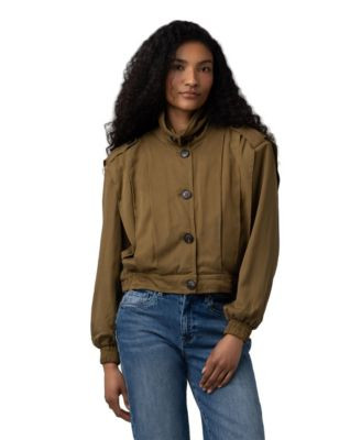 Blank Nyc Women's Mock Collar Jacket - Secret Sauce | Macy's