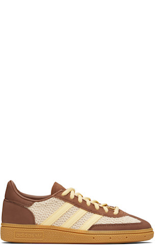 Beige & Brown Handball Spezial Sneakers | SSENSE