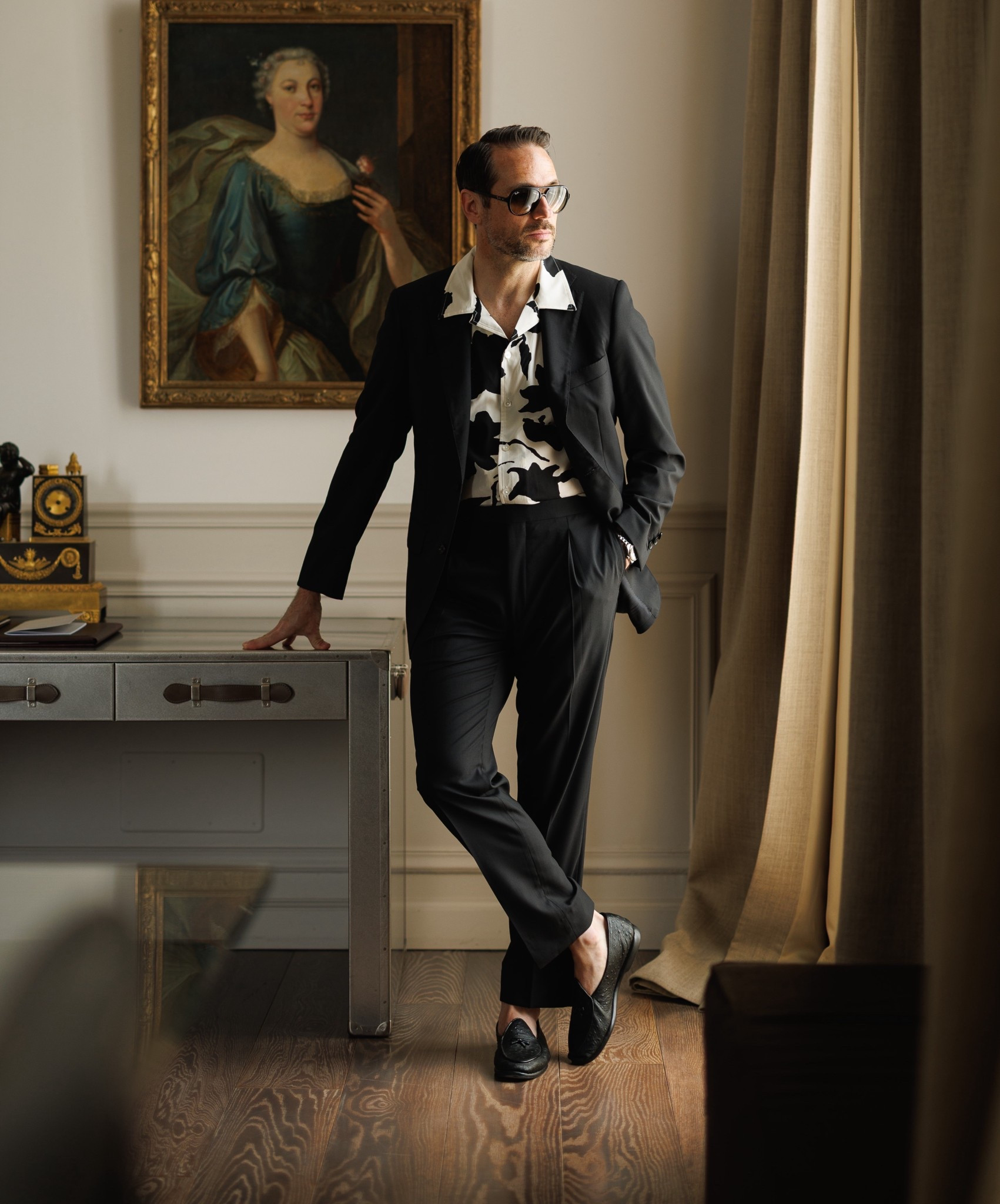 A refined black suit that turns every summer cocktail hour into an occasion.

#LTKMens #LTKSeasonal #LTKOver40