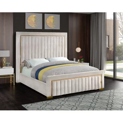 Dolce Upholstered Sleigh Bed | Wayfair North America