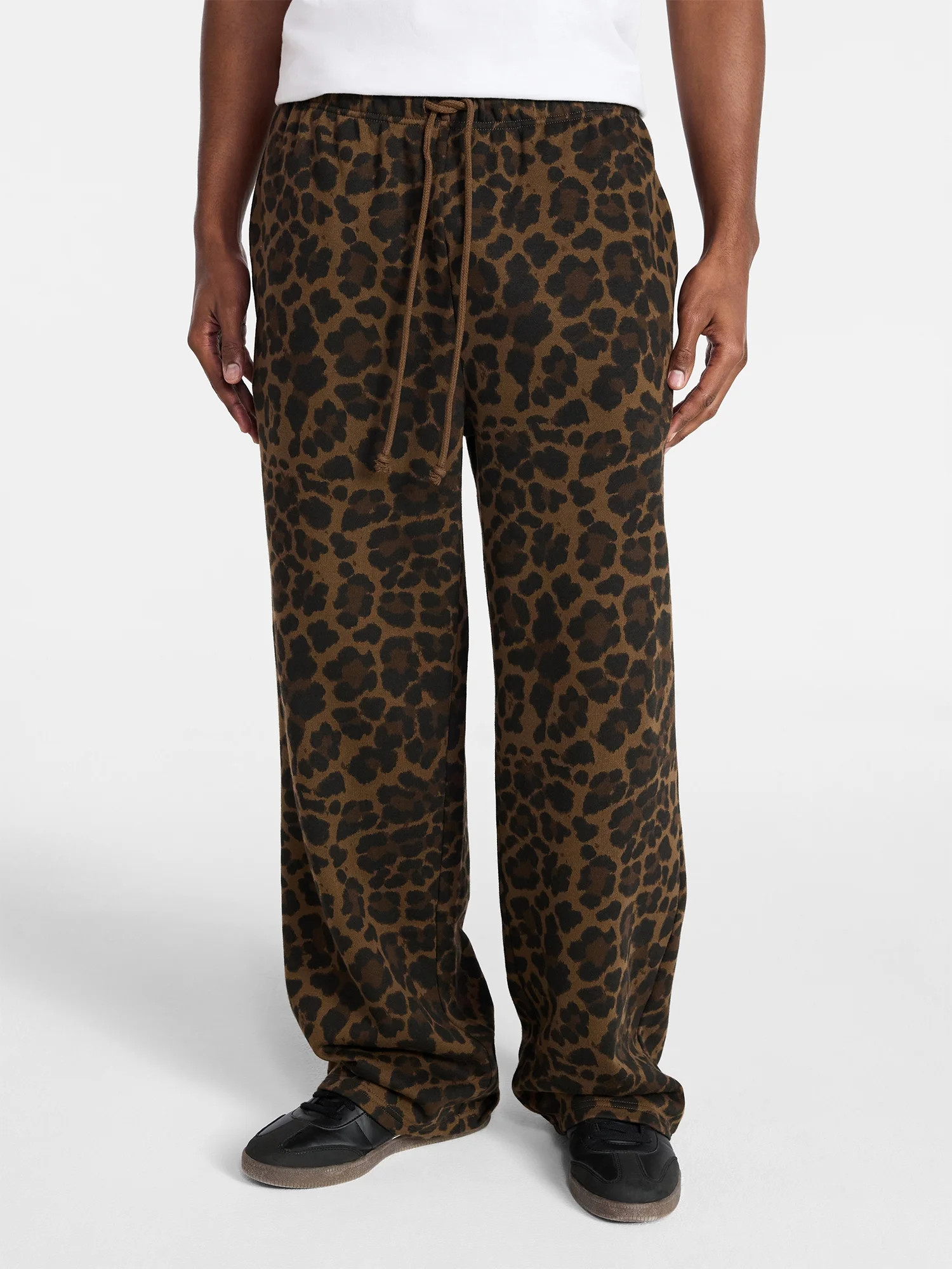 No Boundaries Soft Fleece Vintage Straight Sweatpants, Men's XS-5XL - Walmart.com | Walmart (US)