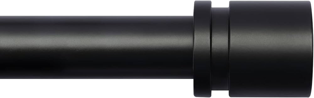Curtain Rods for Windows 16 to 88 Inches Adjustable Length 1 Inch Diameter Window Curtain Rod wit... | Amazon (US)