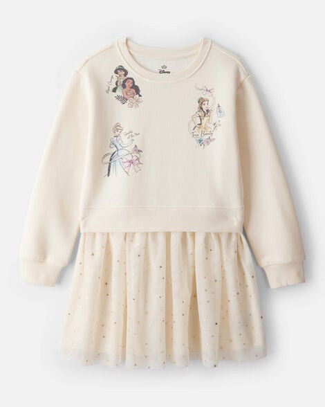 Carter's Girls Disney© Princess Long-Sleeve Tulle Set - Cream 7 Cream | Carter's Inc