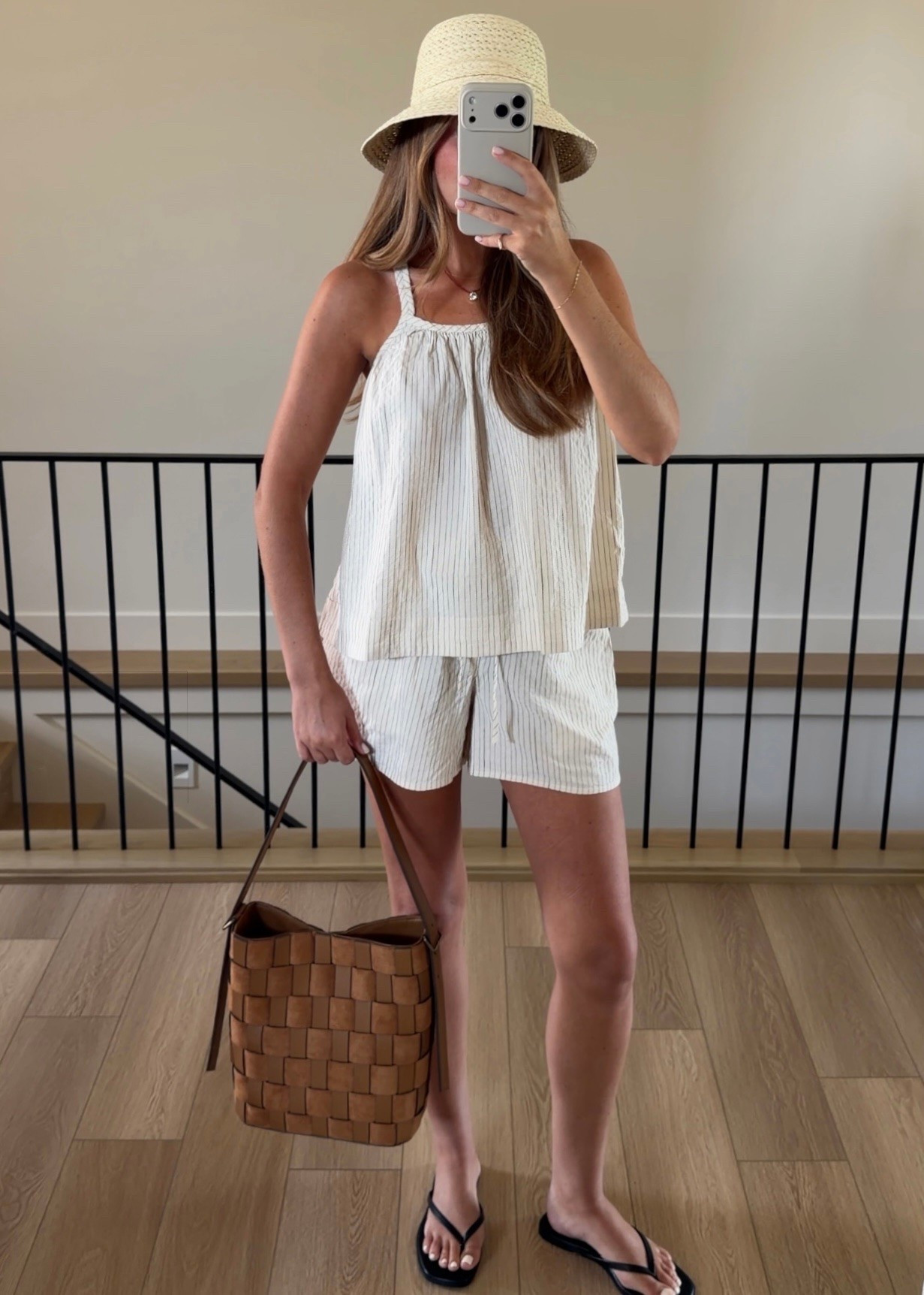 Go to matching set for summer. Wearing a size S in both the tank and shorts!

#LTKSeasonal #LTKootd #LTKTall