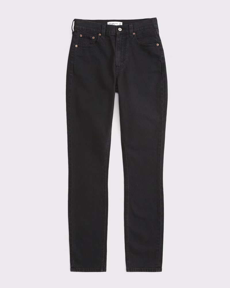 Ultra High Rise 90s Straight Jean | Abercrombie & Fitch (US)