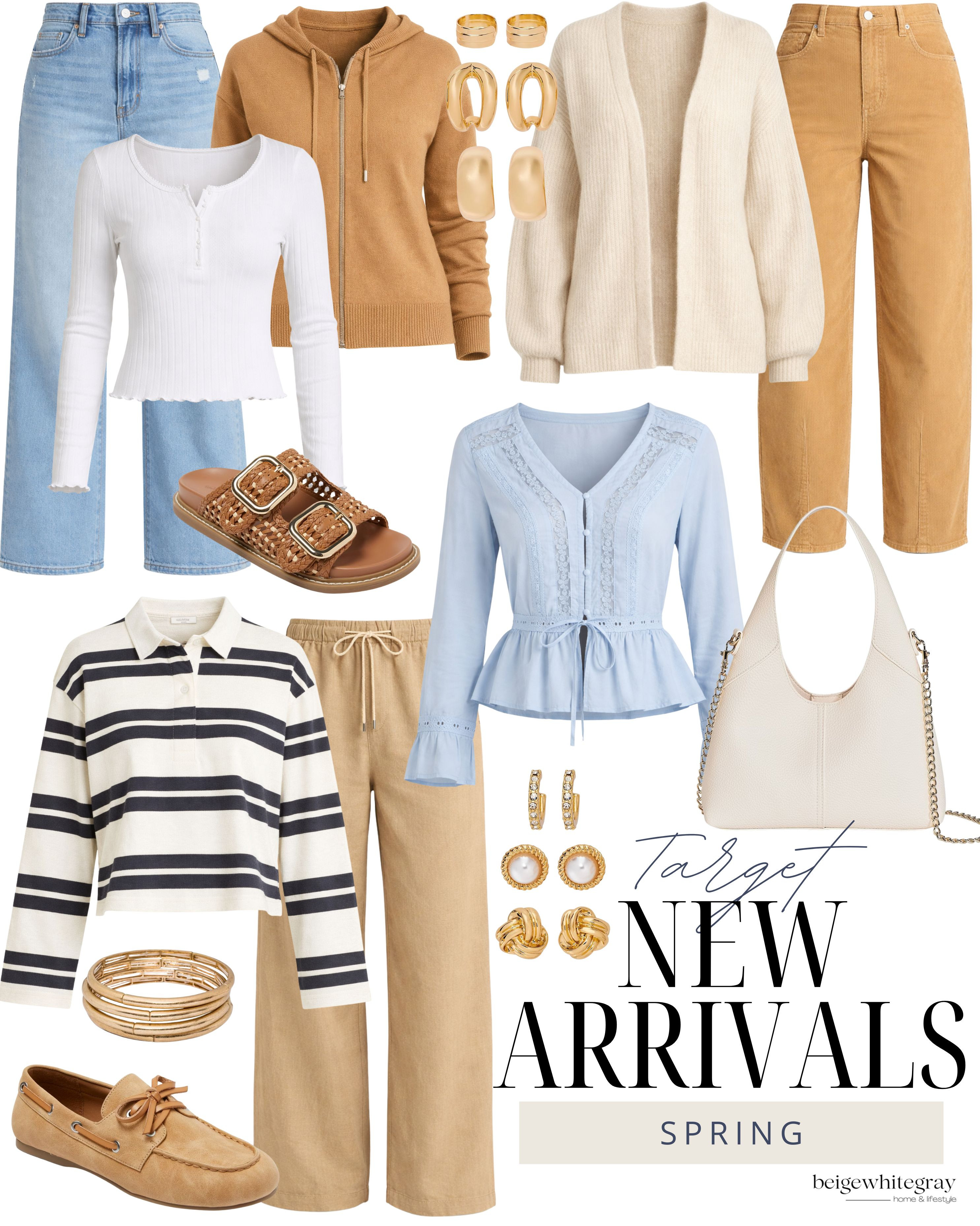 New Arrivals from Target!
Target Fashion / Target Spring / Lightweight Knit Sweaters / Flowy Midi Dresses / Linen Button-Up Shirts / Neutral Blazers / Wide-Leg Pants / Cropped Cardigans / Floral Dresses / Ribbed Tank Tops / Denim Jackets / Soft Pastel Tops / White Jeans / Relaxed Jumpsuits / Ballet Flats / Loafers & Mules / Neutral Sneakers / Strappy Sandals / Woven Handbags / Straw Totes / Crossbody Bags / Layered Gold Jewelry / Delicate Necklaces / Statement Earrings / Silk Hair Scarves / Oversized Sunglasses / Lightweight Spring Jackets
 

 

#LTKSeasonal